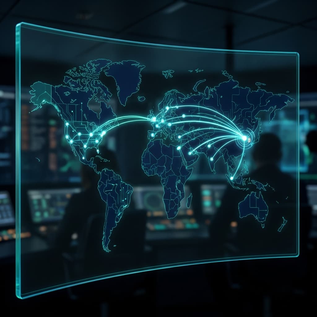 Global Logistics Map